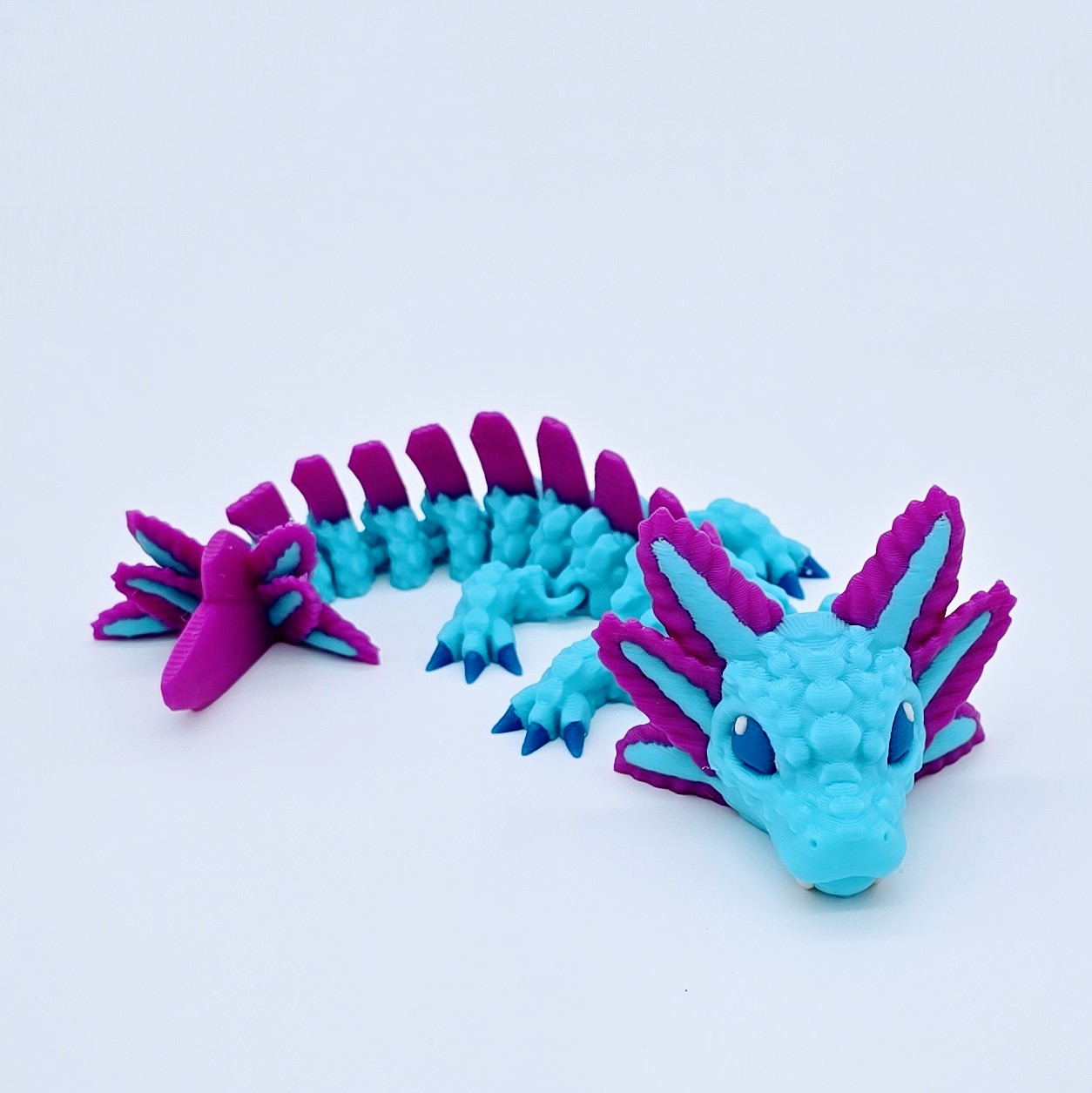 Axolotl-Drache Baby Ansicht 2